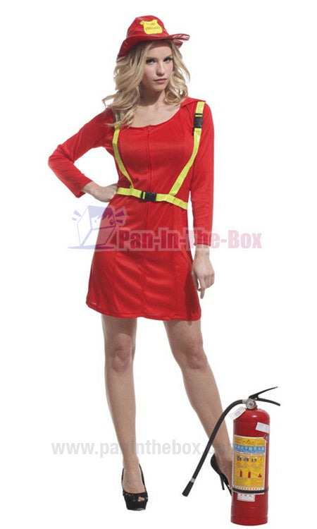 Female Fireman Costume