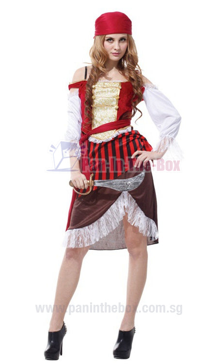 Pretty Pirate Costume 6