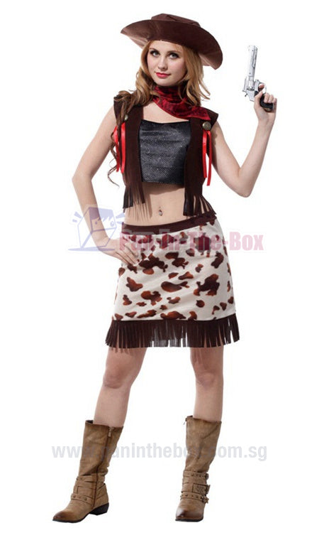 Adult on sale cowgirl costume