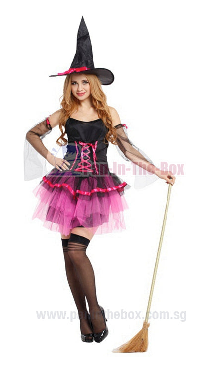 Pink Witch Costume