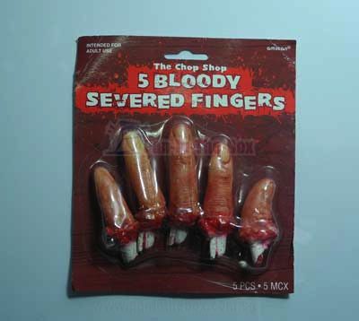 Bloody Severed Fingers