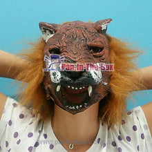 Load image into Gallery viewer, Tiger Latex Mask
