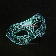 Load image into Gallery viewer, Blue Masquerade Mask
