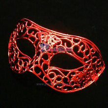 Load image into Gallery viewer, Red Masquerade Mask

