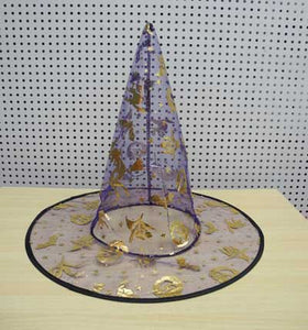 Transparent Decorated Witch Hat