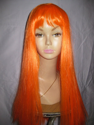 Long Wig Orange