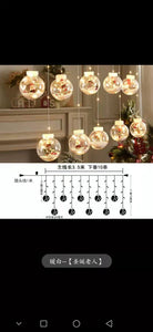 Curtain lights ( snow ball) for decoration