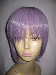 Short Wig Purple Violet